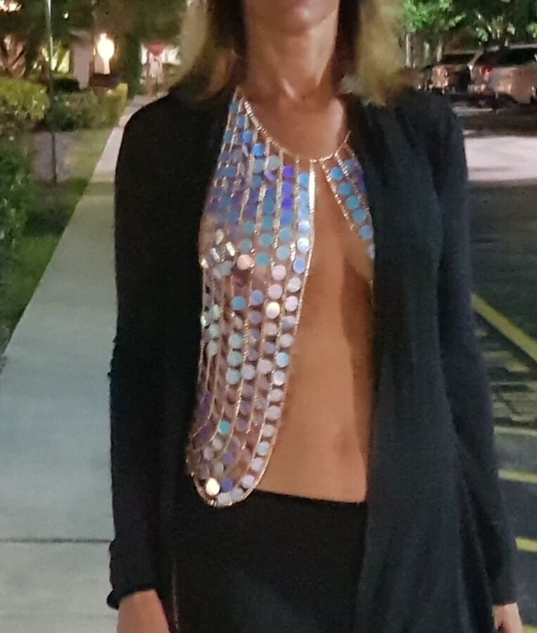 See through clothes in public