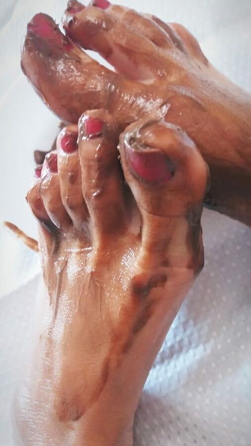 Foot Fetish, Foot Porn, Sexy Feet, Chocolate