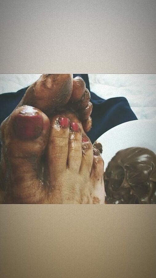Foot Fetish, Foot Porn, Sexy Feet, Chocolate