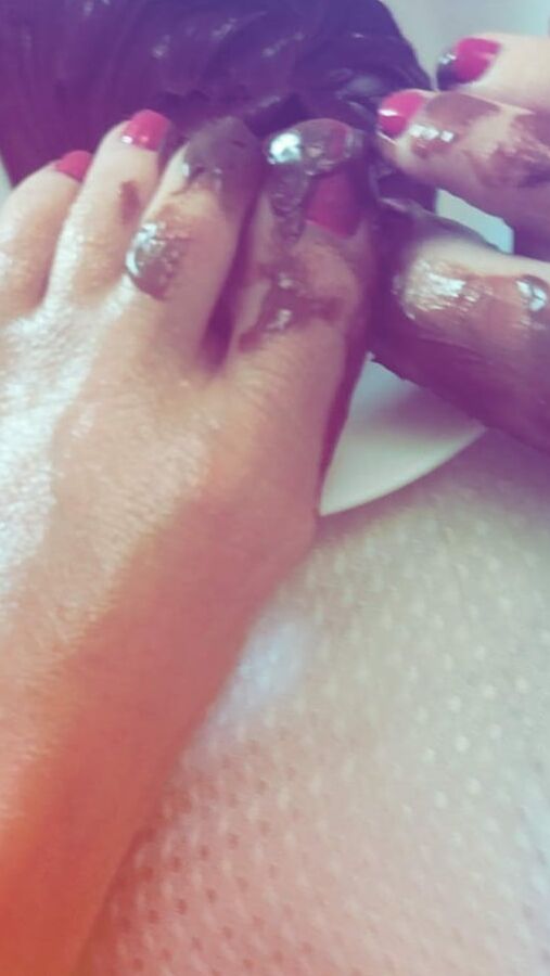 Foot Fetish, Foot Porn, Sexy Feet, Chocolate