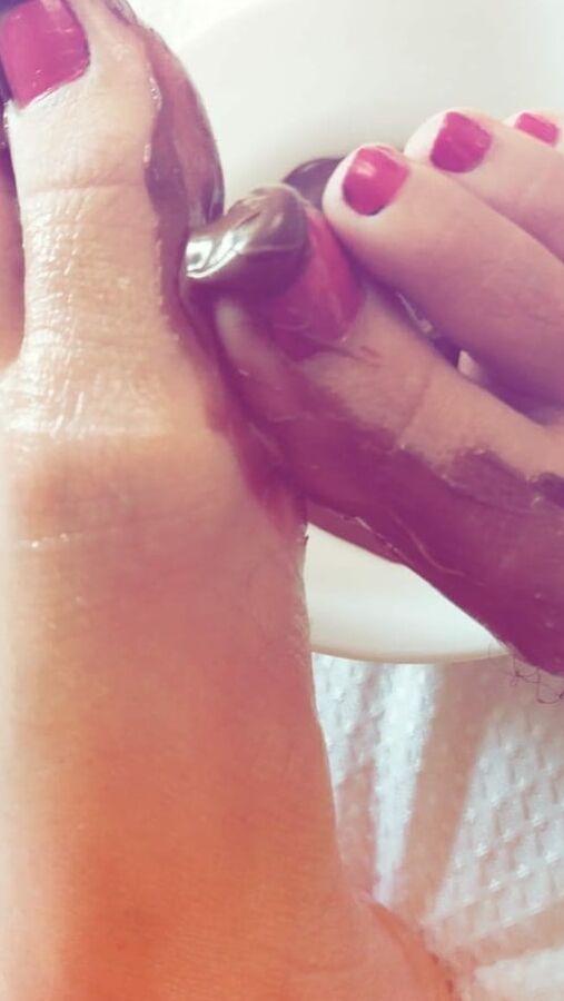 Foot Fetish, Foot Porn, Sexy Feet, Chocolate
