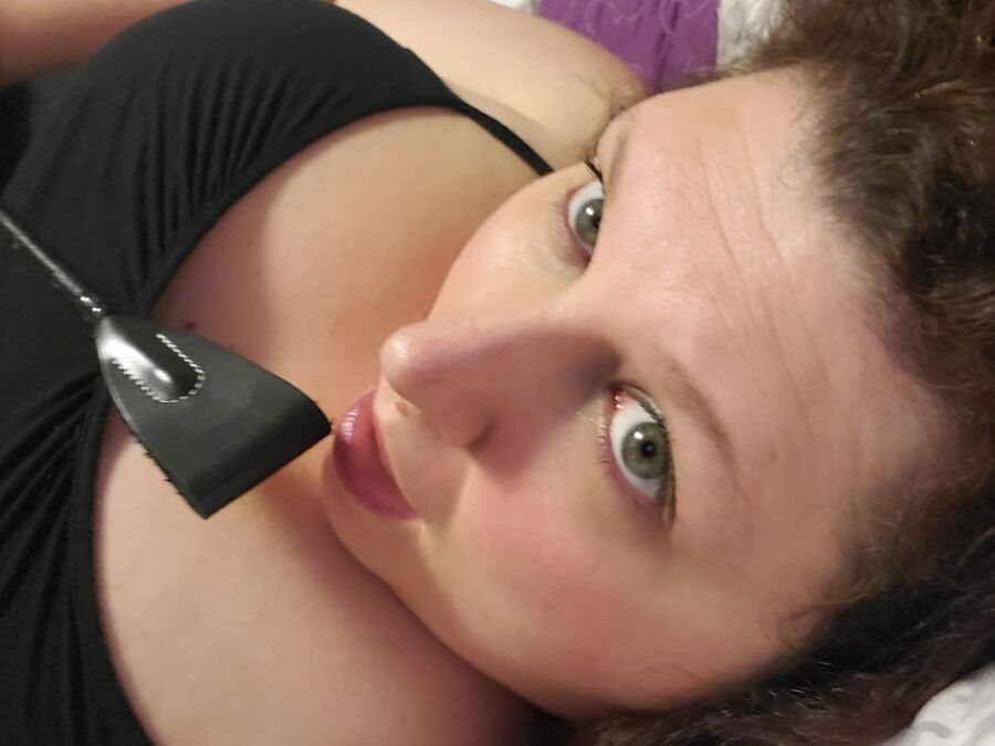 Get ready to bend over for the mistress Bored housewife milf