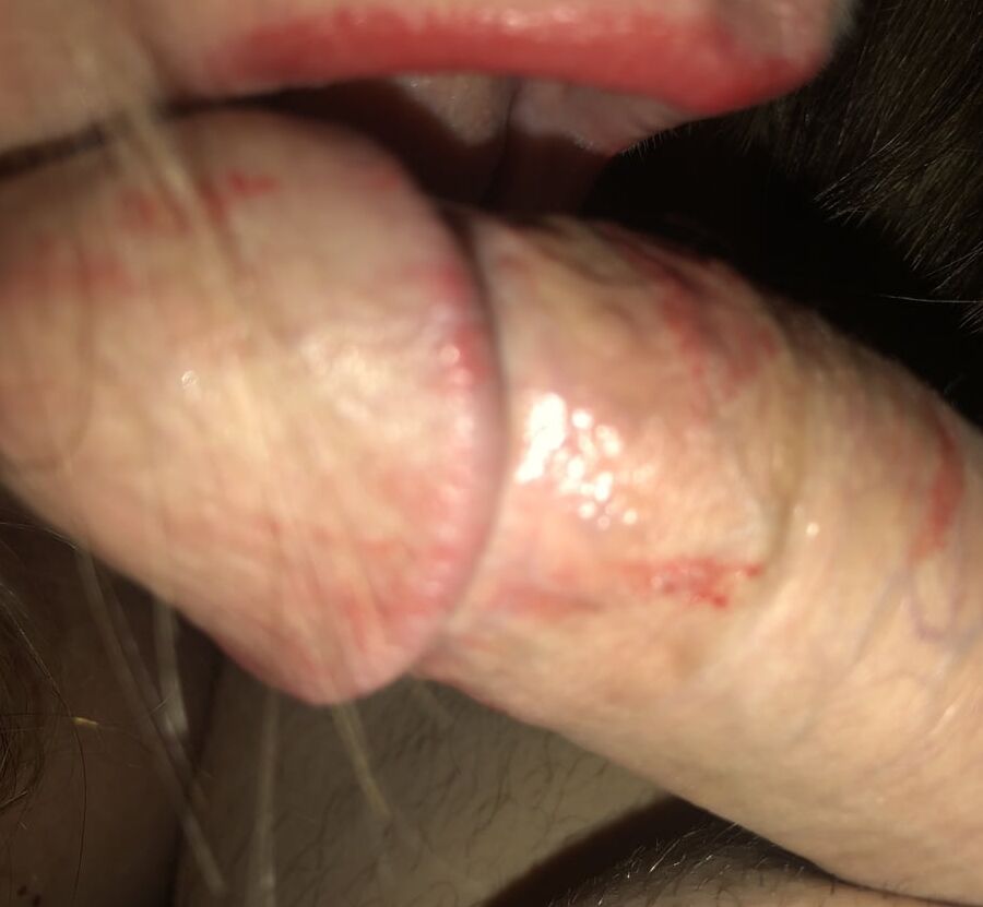 BBW wife in red