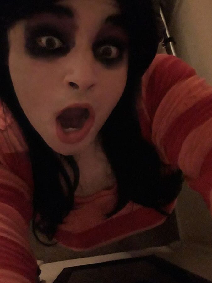 Pink Psycho (goth tranny)