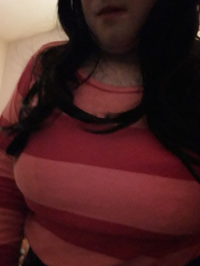 Pink Psycho (goth tranny)