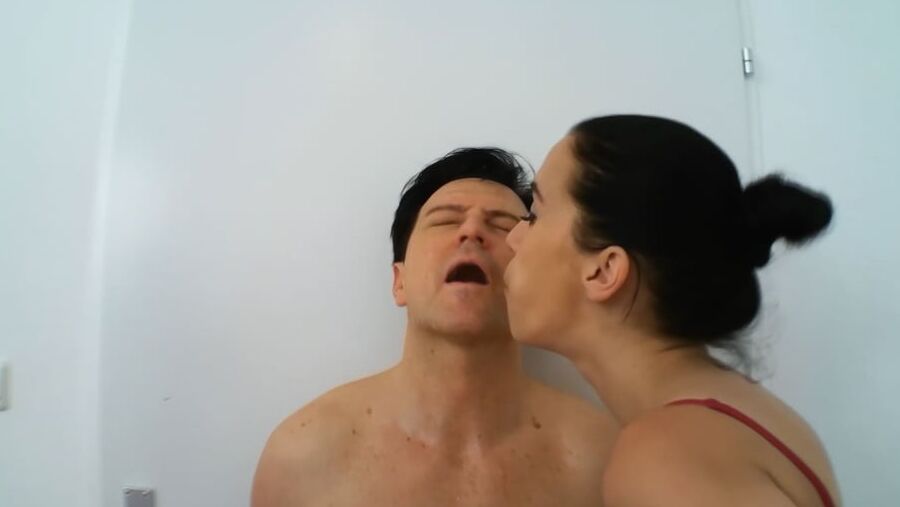 Mira and Lyla dominate and humiliate slave