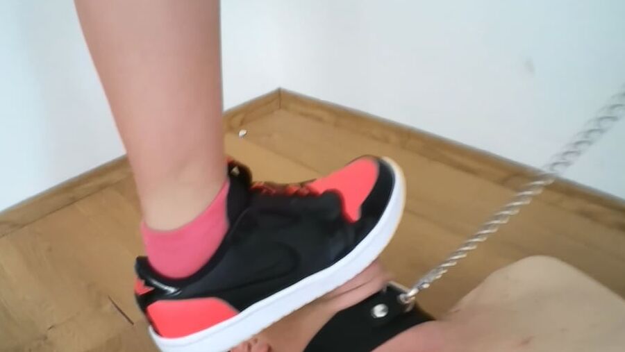 Mira and Lyla dominate and humiliate slave