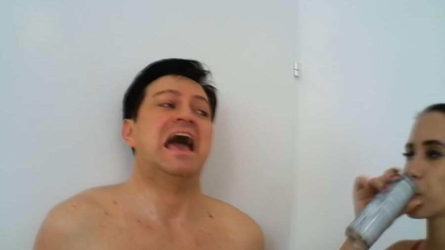 Mira and Lyla dominate and humiliate slave