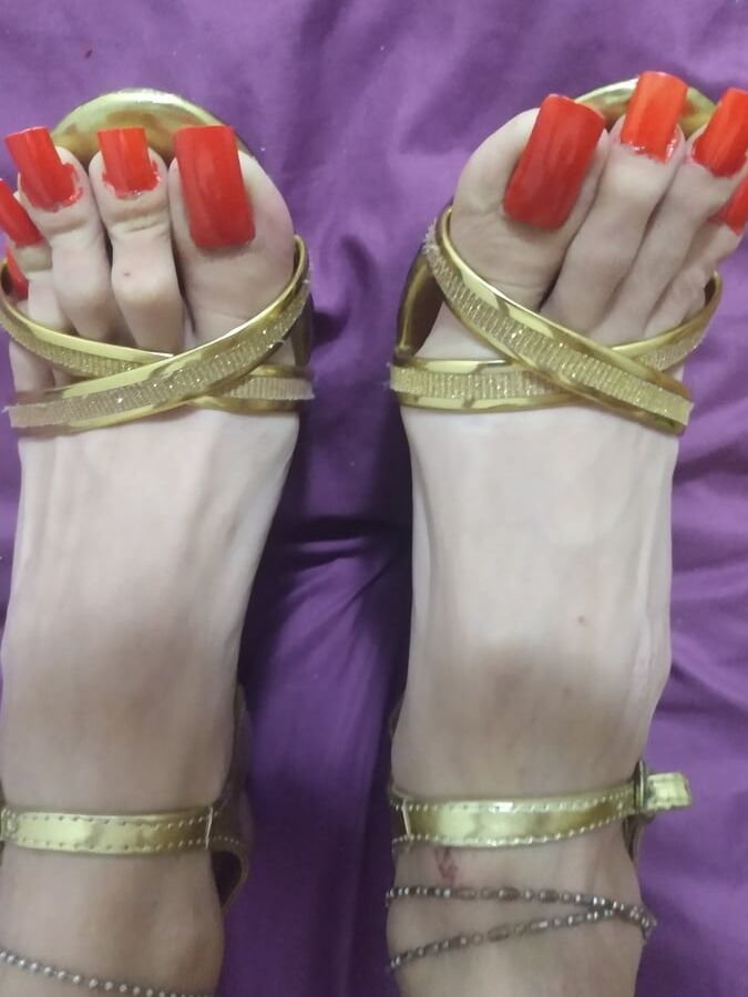 High heels fetish