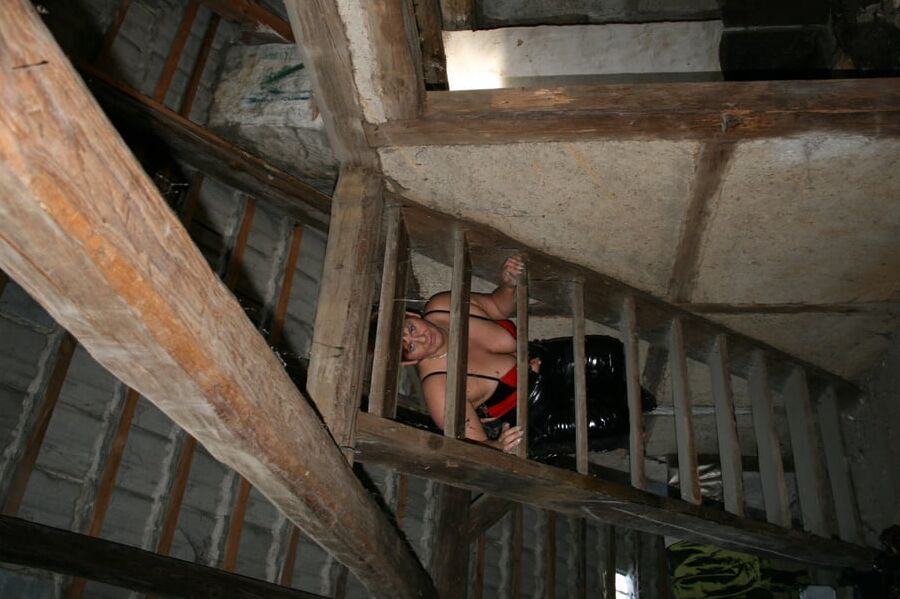 Domina in the attic