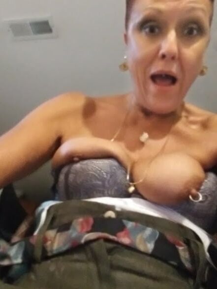 Getting undressed for bed