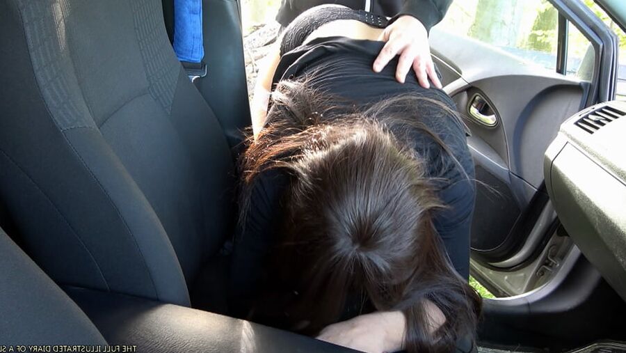 Slutwife Diary May 2020 ... Car gangbang with 10 strangers