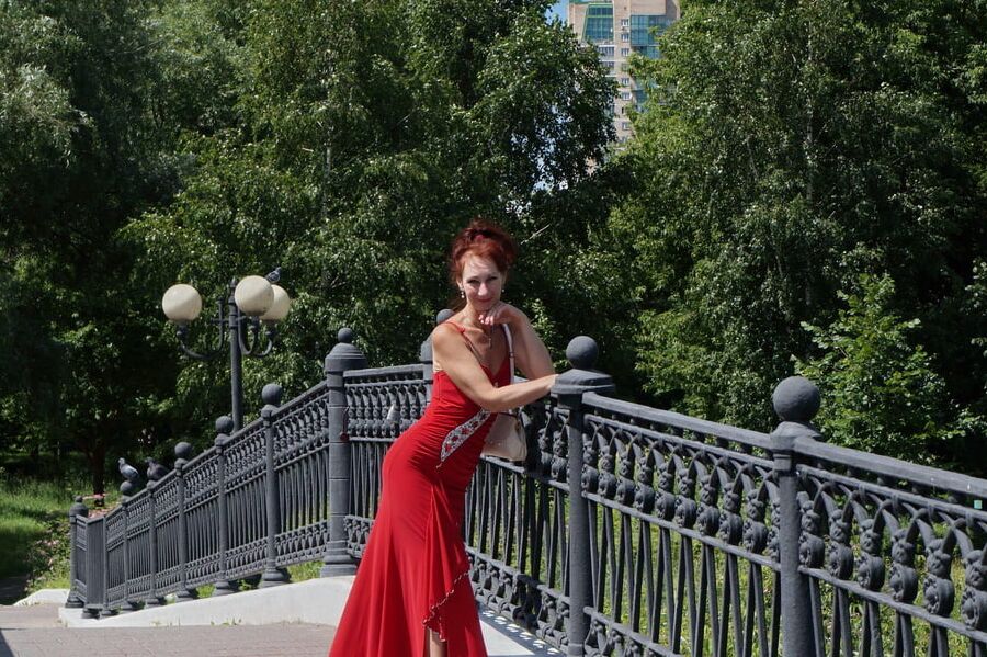 On Bride Bridge in Red Suite