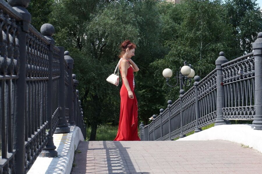 On Bride Bridge in Red Suite