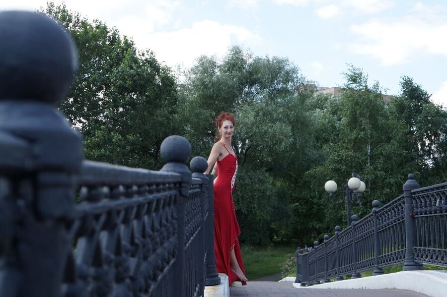 On Bride Bridge in Red Suite