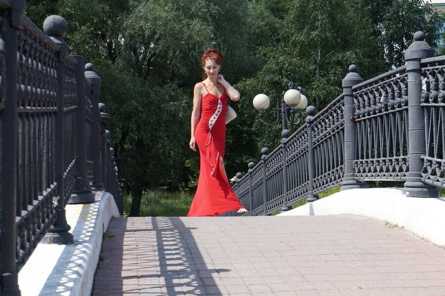 On Bride Bridge in Red Suite