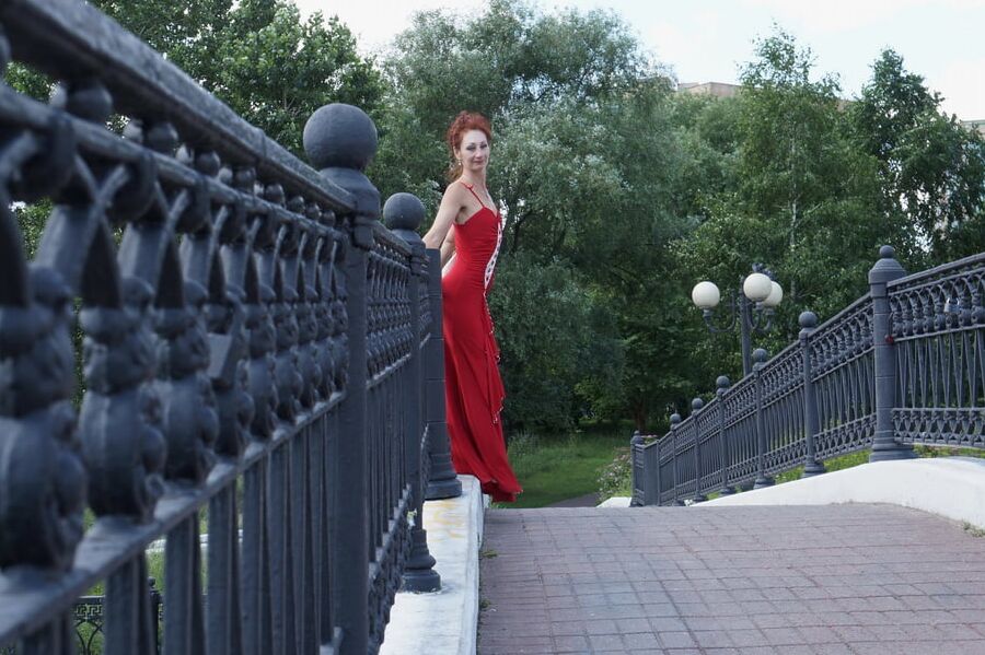 On Bride Bridge in Red Suite