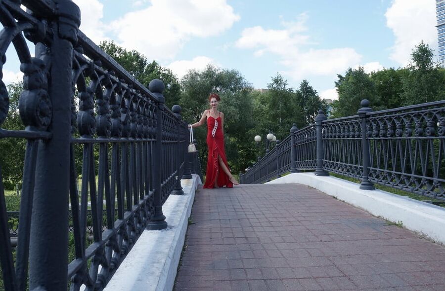 On Bride Bridge in Red Suite