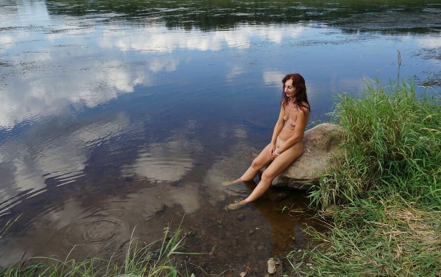 Boulder in Volga-river