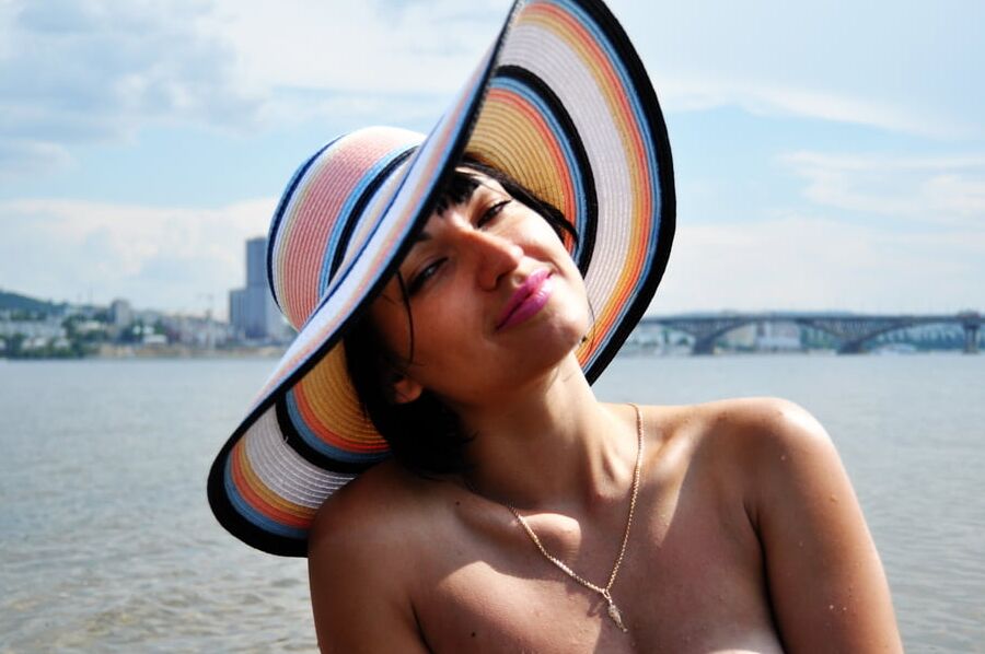 sexwife marisha nude on the beach