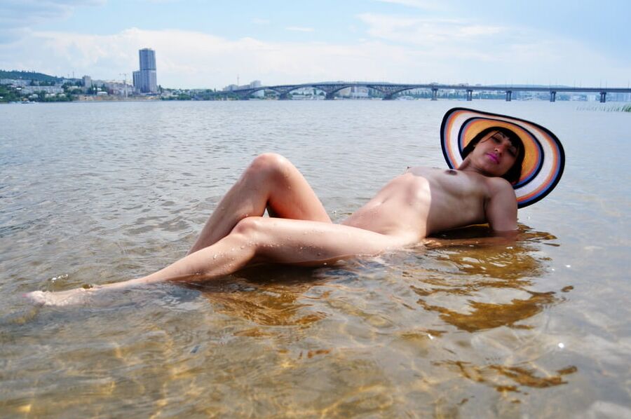 sexwife marisha nude on the beach