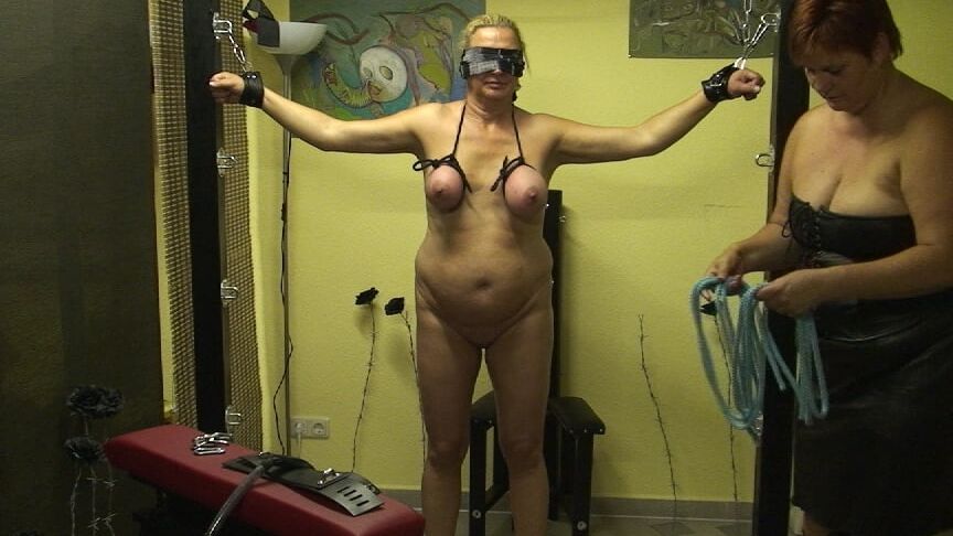 Latex slave girl ...