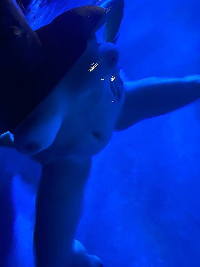 Saturday night swim