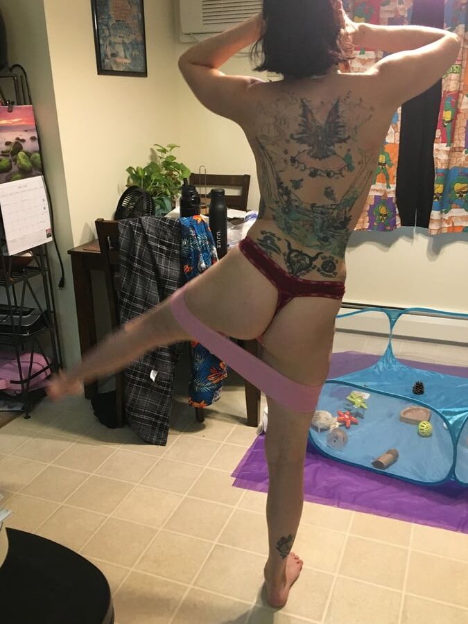 Sexislut working out