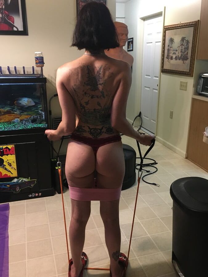 Sexislut working out