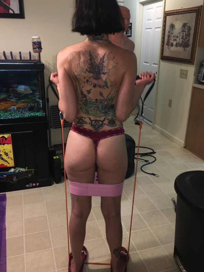 Sexislut working out