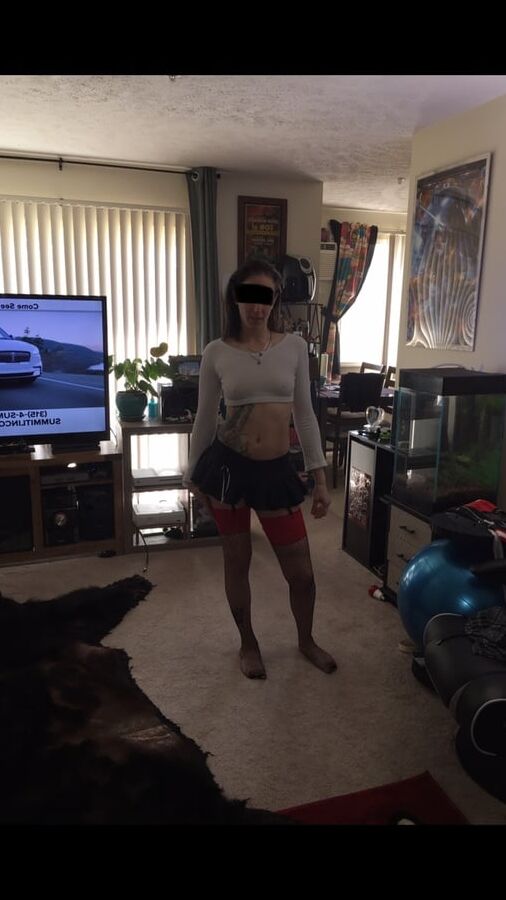 How the wife dresses for company