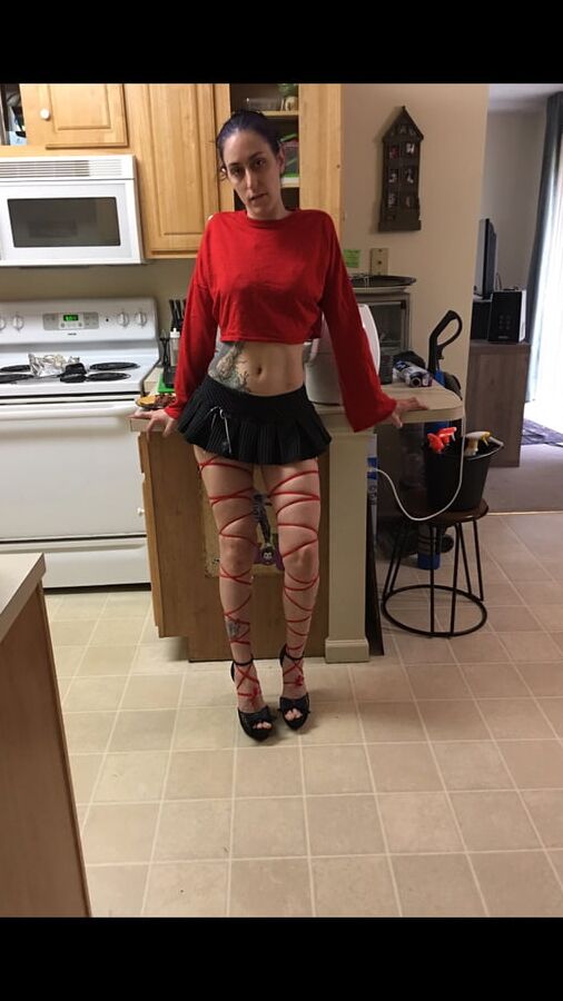 How the wife dresses for company