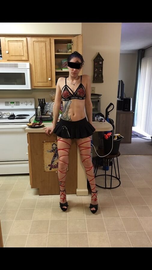 How the wife dresses for company