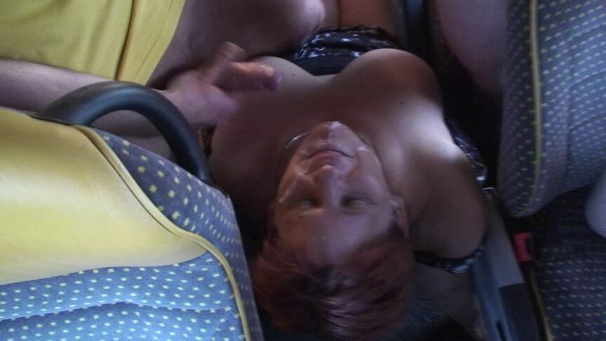Gangbang in the bus ...