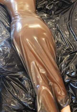 Latex dress