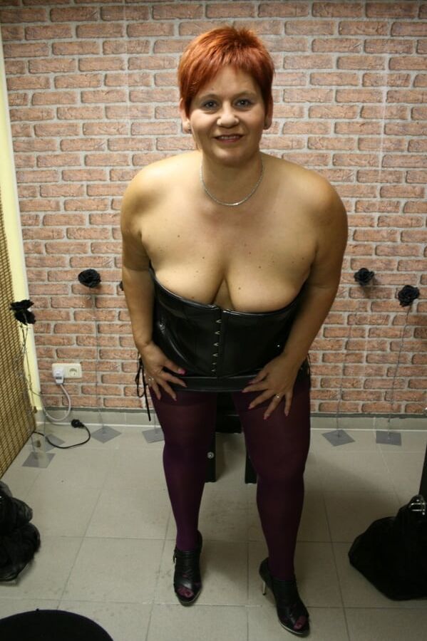 Mini and stockings ...