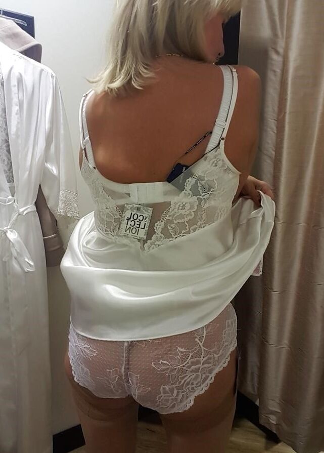 Inside the Lingerie Store Dressing Room