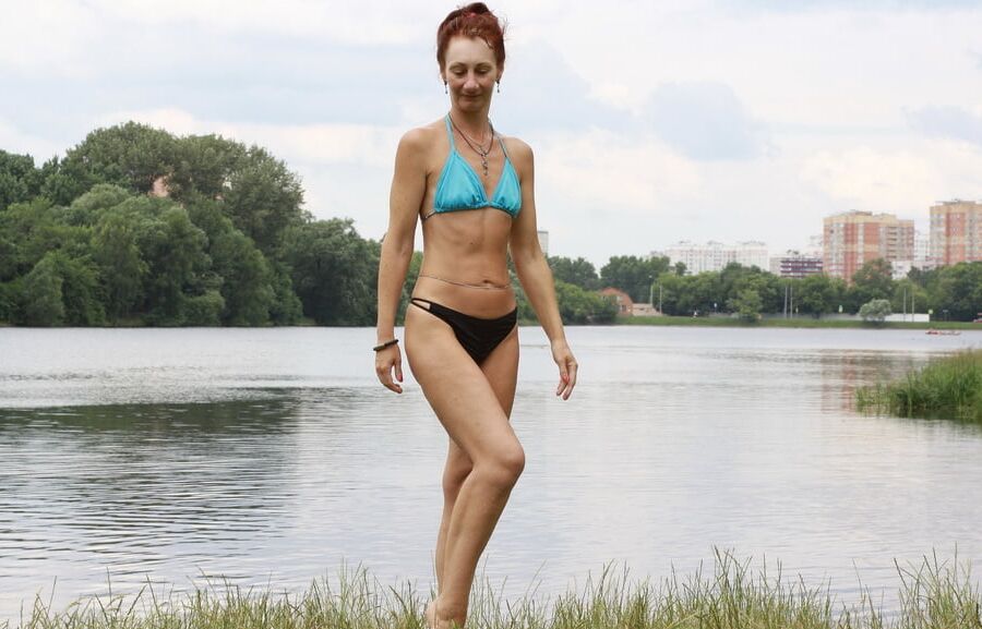 Workout on the beach