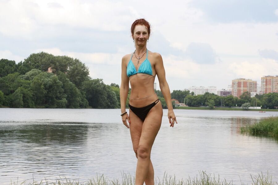 Workout on the beach