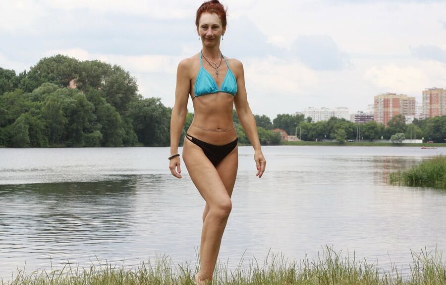 Workout on the beach