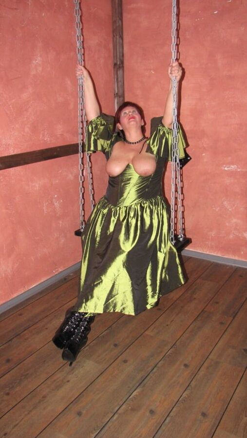 In the green, Cupless Dress