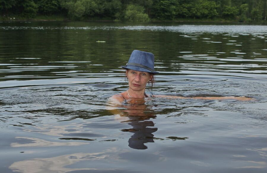 Bathing in Timiryazev-pond