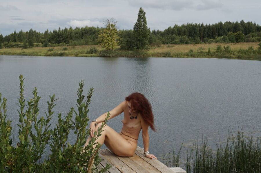 Near the pond