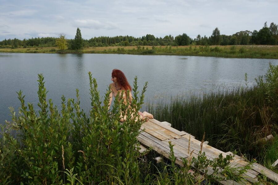 Near the pond