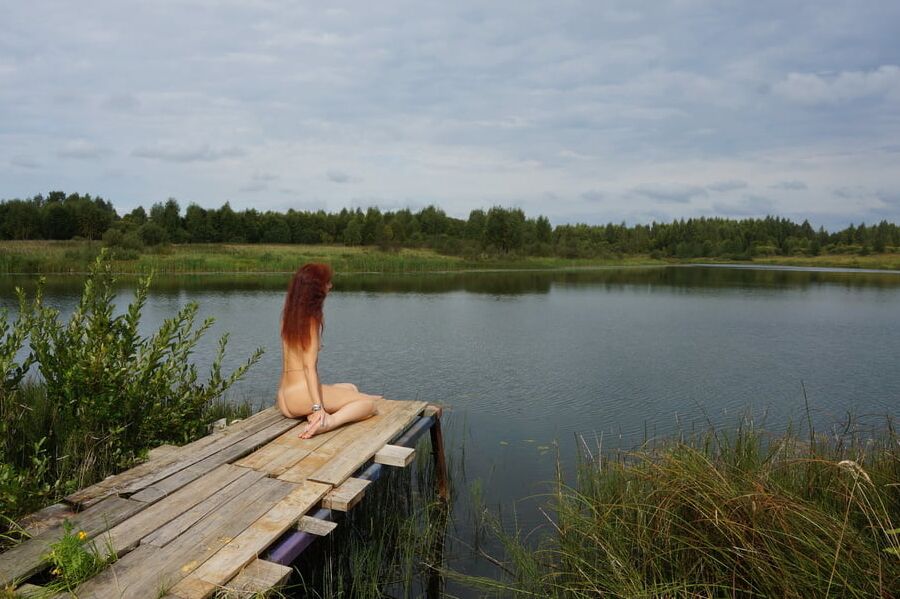 Near the pond