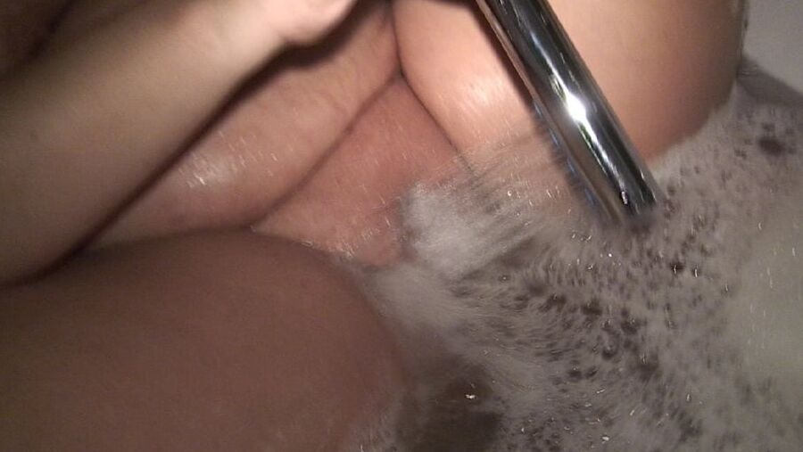 Shower spray as a dildo