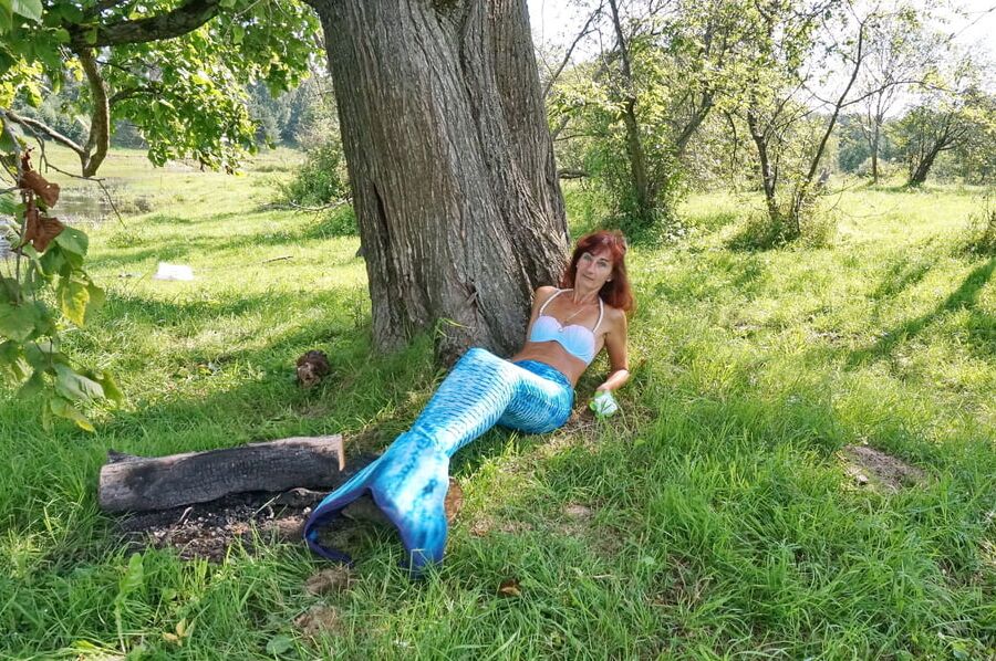 Mermaid under the Tree