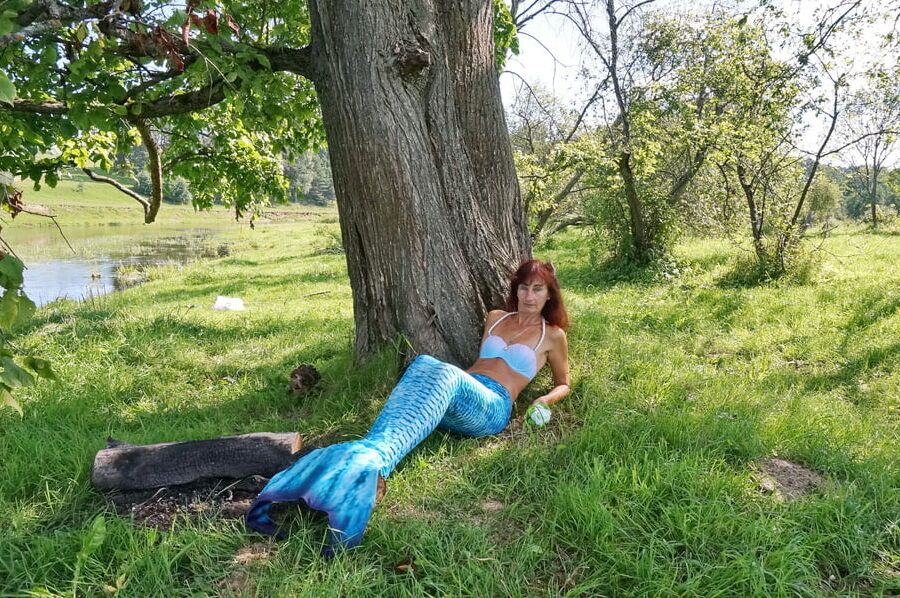 Mermaid under the Tree