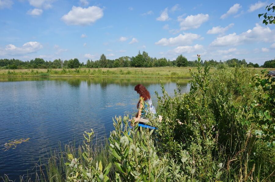 Close to Koptevo pond