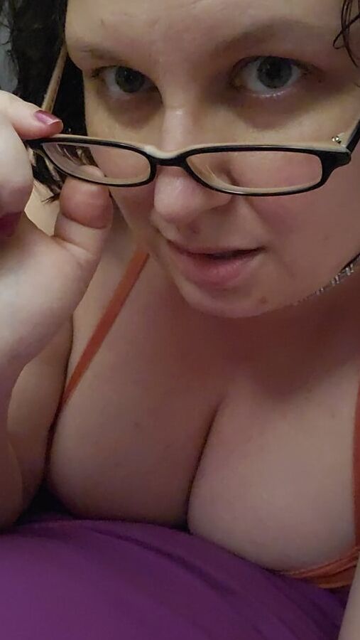 Bored housewife milf with nipple clamps and gag